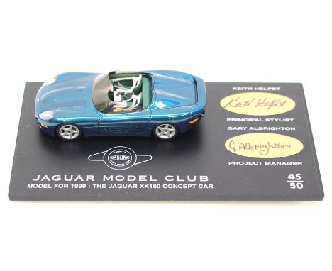 **REOFFER IN A&amp;C NOV £100-£150** A Jaguar Model Club Jaguar XK180, Concept Car, 1:43 scale made by Provenance Moulage, 19