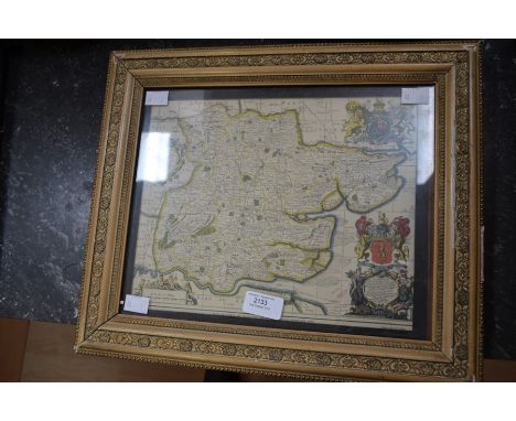 **AWAY** Map of Essex by John Ogilby and William Morgan, 1678