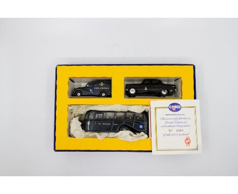 Corgi Toys 50th Anniversary Battle of Britain 3 vehicle set, D72/1 Minors and Populars 4 vehicle set, 97749British Railways 2