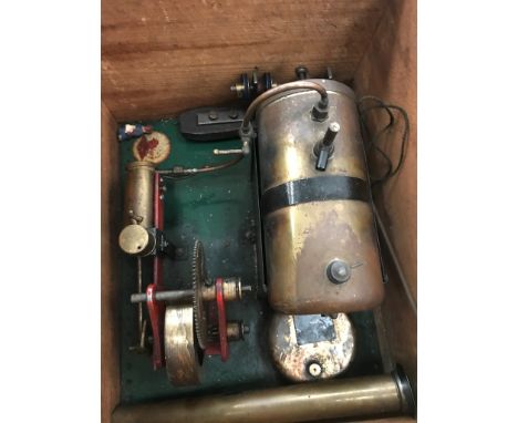 A boxed Bowman model: Stationary Engine No M101 