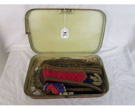 Cased 'Band of Hope' sash &amp; medals