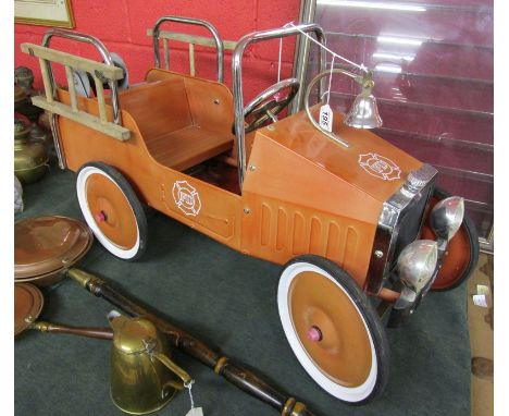 Childs ride on fire engine