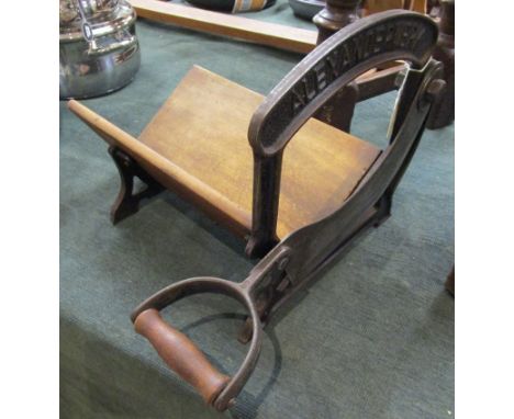 Vintage meat slicer