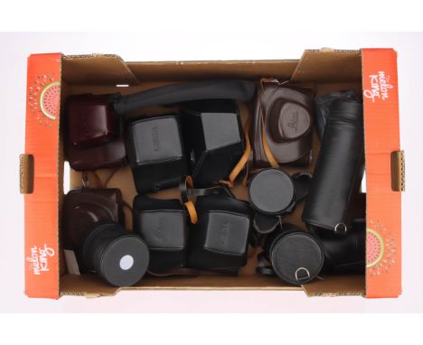 A Good Selection of Leica Cases, for Leica R and M series camera, together with some other examples (a lot)