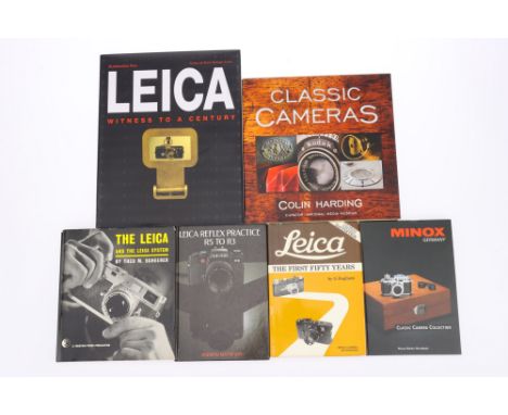 A Selection of Glossy Leica and Classic Camera Books tiltles comprise Leica Witness to a Century (Alexandro Pasi 2003), Leica