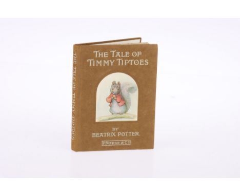 Potter (Beatrix), The Tale Of Timmy Tiptoes first edition, original brown boards, first or second printing with date on title