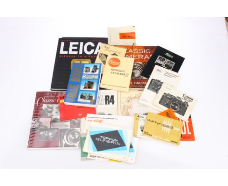 A Selection of Classic Camera Books and Leica Literature titles include Leica Witness to a Century (Alessandro Pasi, 2003), C