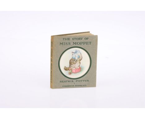 Potter (Beatrix), The Story Of Miss Moppet, first edition, pictorial endpapers, colour plates throughout, ink gift inscriptio