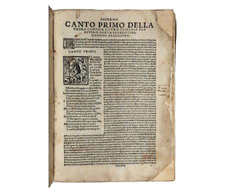  Alighieri Dante. Comedia... con l'espositione di Christophoro landino: nuovamente impressa: e con somma diligentia revista &