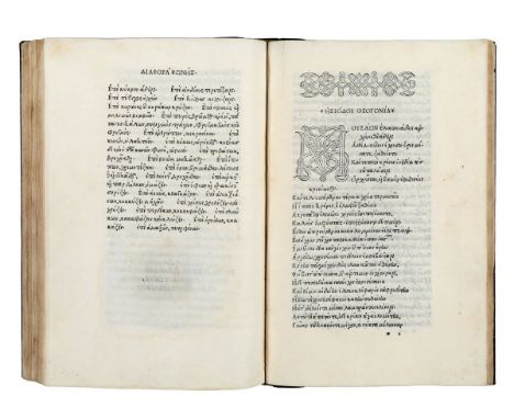  Theocritus. Tade enesti en teide tei bibloi. Theokritou Eidyllia tout'esti mikra poiemata triakonta [graece]... (Al colophon