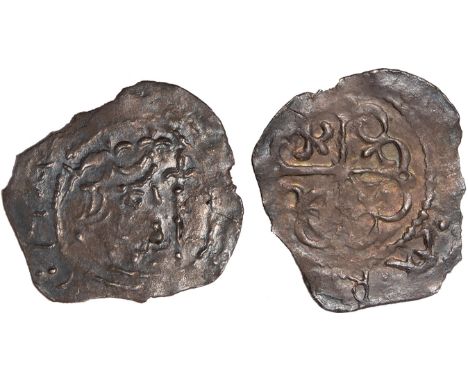 British Coins, Empress Matilda (1139-1148), penny, cross moline type, Bristol, Arfeni, :MA[TILDIS INPER], crowned bust r., ho