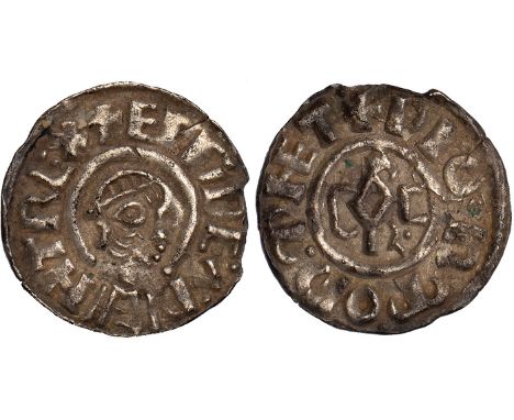 British Coins, Wessex, Ecgbert (802-839), penny, Canterbury, Diormod, bust r., breaking circle, rev. DOROB C monogram, DIORMO