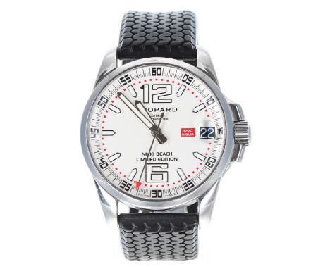 Chopard Mille Miglia GT XL Certified Chronometer automatic Nikki Beach Limited Edition gentleman's wristwatch, reference no. 