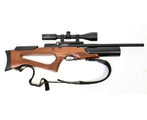 BROCOCK; a .22 'Compatto Bantam' PCP bolt action air rifle, with 20.5" barrel threaded for moderator, 10-shot rotary magazine