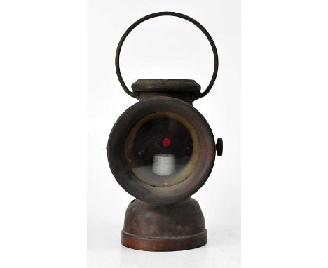 A Rotax Motor Co, London headlamp, no. 314, height 24cm.Condition Report: in poor condition