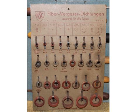 Four shop advertising/trade cards,comprising Wippermann bicycle spares 52 x 37, Alligator pump valves for bicycles and motorc