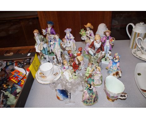 Collection of ceramic &amp; bisque figures 