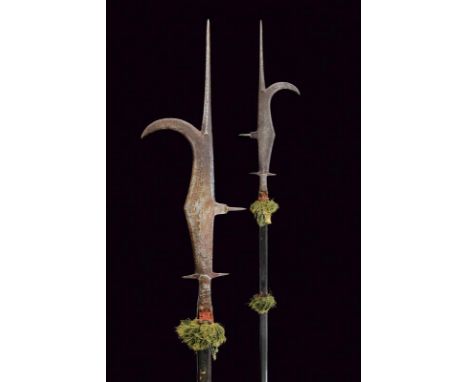 dating: First half of the 16th Century provenance: Northern Italy, Spearhead with top cusp of lozenge section, strongly taper