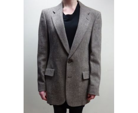 Calvin Klein suit jacket size 40R, Wested Leather Co. jacket, Christian Dior tweed  jacket and another jacket (4)   Condition