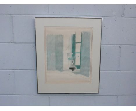 A framed and glazed lithograph after David Hockney (b.1937) - 'Le Nid De Duc', 1971, titled, dated and initialed in the print