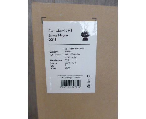A modern Formakami JH5 lamp by Jaime Hayon 2015. Boxed.