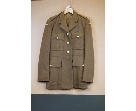 A British Army Dress Uniform To Include Jacket And Trousers By Gieves &amp; Hawkes. 