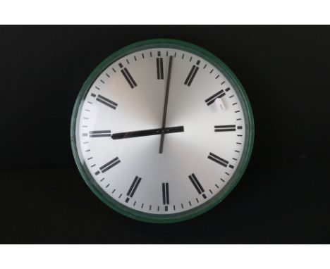 A British Military Wall Clock By T.A. Elliott Ltd, Dated 1971 And Marked With The British Broad Arrow. 