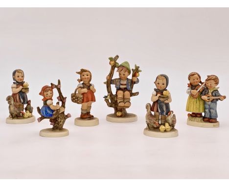 Six Goebel figurines 