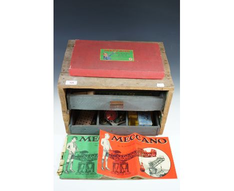 A quantity of vintage Meccano