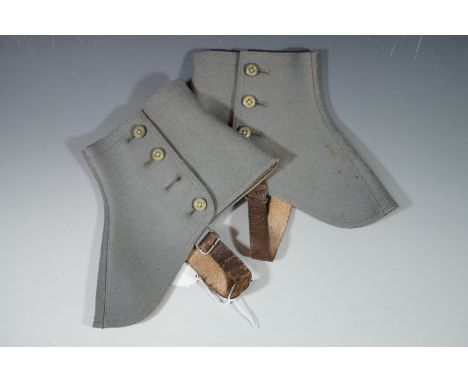 A pair  of vintage spats 