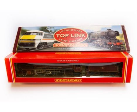 2 Hornby OO Locomotives. A Top-Link series BR Britannia Class 4-6-2 tender locomotive, Robert Burns 70006 (R.242) in lined Br