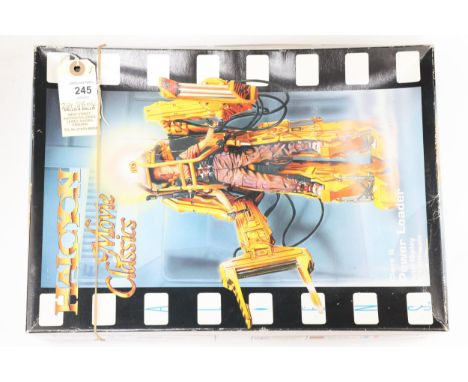 Halcyon Movie Classics kits. Class 2Power Loader with Ripley, 1:12 scale from the movie Aliens, (kit dated 1991). Unmade with