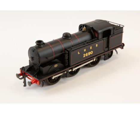 An ACE Trains O Gauge 3-rail electric Class N2 0-6-2 Tank Locomotive. In satin lined black livery, number 2690. Boxed, with p