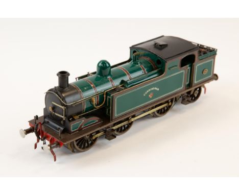 An O Gauge 2-rail electric Class 69 Freight 0-6-2 LT&amp;SR (London Tilbury &amp; Southend Railway) tank locomotive "Corringh