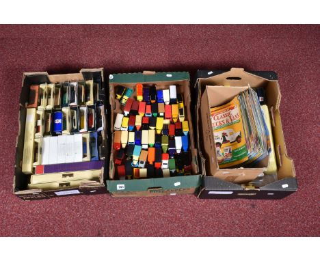 A COMPLETE SET OF THE HACHETTE DAYS GONE BY CLASSIC TRUCKS AND VANS PARTWORK COLLECTION, set of 70 models and the accompanyin