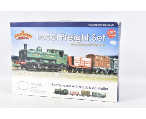 A BOXED BACHMANN OO GAUGE LOCAL FREIGHT SET, No.30-075), comprising class 57xx pannier tank locomotive No.5764, G.W.R green l