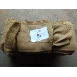 2 x Packs of Standard British Army Hessian Sand Bags Approx 150