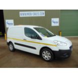 UK Council 1 Owner 2015 Peugeot Partner 850 Compact Panel Van ONLY 66347 MILES!