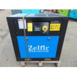 **NEW UNUSED** Zelfir 10HP silenced industrial rotary screw air compressor 3ph 11m3/Min