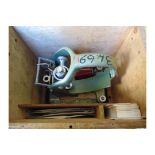 CHURCHILL BRAKE EFFICIENCY RECORD C/W TEST CARDS, ETC IN ORIGINAL TRANSIT CASE