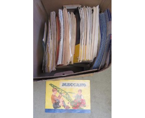 A large quantity of Meccano instruction books (Est. plus 21% premium inc. VAT)