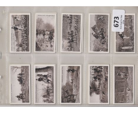 Franklin Davey &amp; Co Hunting 1925 set 25/25 VG