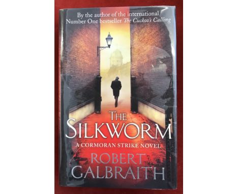 J K Rowling as Robert Galbraith The Silkworm 1st/1st in unclipped d/w