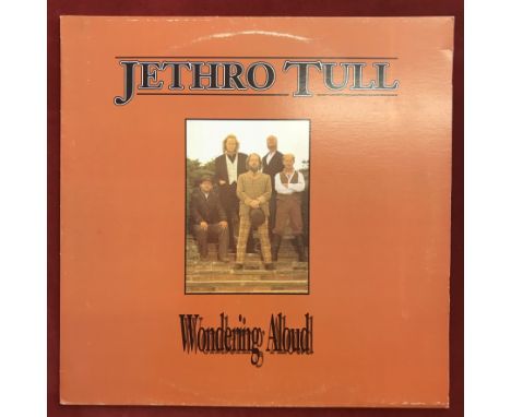 Jethro Tull 'Wondering Aloud' Vinyl LP. Recorded live in Philadelphia, 1987. Very rare unofficial bootleg recording. Italian 