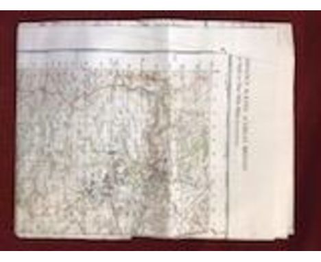 British Military Map of  Ripon War Office Seventh Edition produced by Ordnance Survey for the Ministry of Defence, printed 19