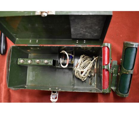 British Army 1950-70s light beacon director MK.1 O.S. 5456.A. made by C&amp; P. Ltd. The beacon was used when the battery occ