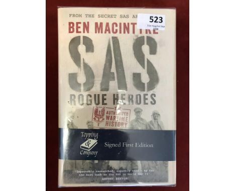 SAS:&nbsp;Rogue Heroes&nbsp;– the Authorized Wartime History by Ben Macintyre,  ISBN 10: 0241186625, New&nbsp;Hardcover First