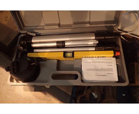 Cased laser toolkit. P&amp;P Group 2 (£18+VAT for the first lot and £3+VAT for subsequent lots) 