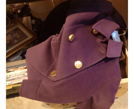 Box of new old stock ladies gloves, bags and jackets etc. P&amp;P Group 3 (£25+VAT for the first lot and £5+VAT for subsequen