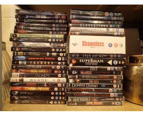 Large quantity of DVDs including Harry Potter etc. Not available for in-house P&amp;P, contact Paul O'Hea at Mailboxes on 019